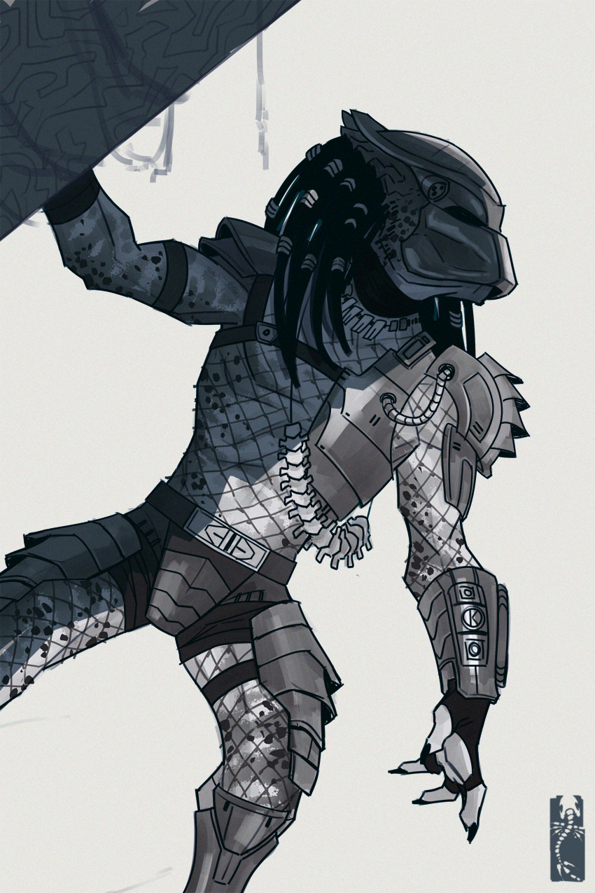 850x1275 Image - Predator Sketch