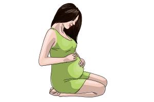 300x200 How To Draw A Pregnant Woman - Pregnant Lady Sketch