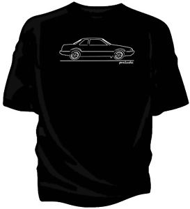 273x300 Original Art Sketch T Shirt. Classic Car Prelude Ebay - Prelude Sketch
