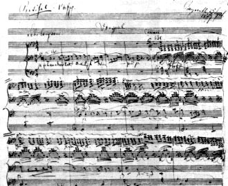 330x270 Prelude To Act 1 Of Parsifal - Prelude Sketch