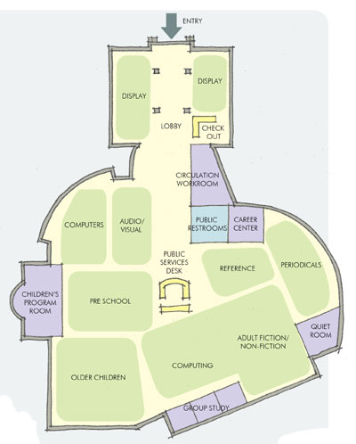 400x498 No Pre School Planned For Library Expansion The Peoria Chronicle - Preschool Sketch