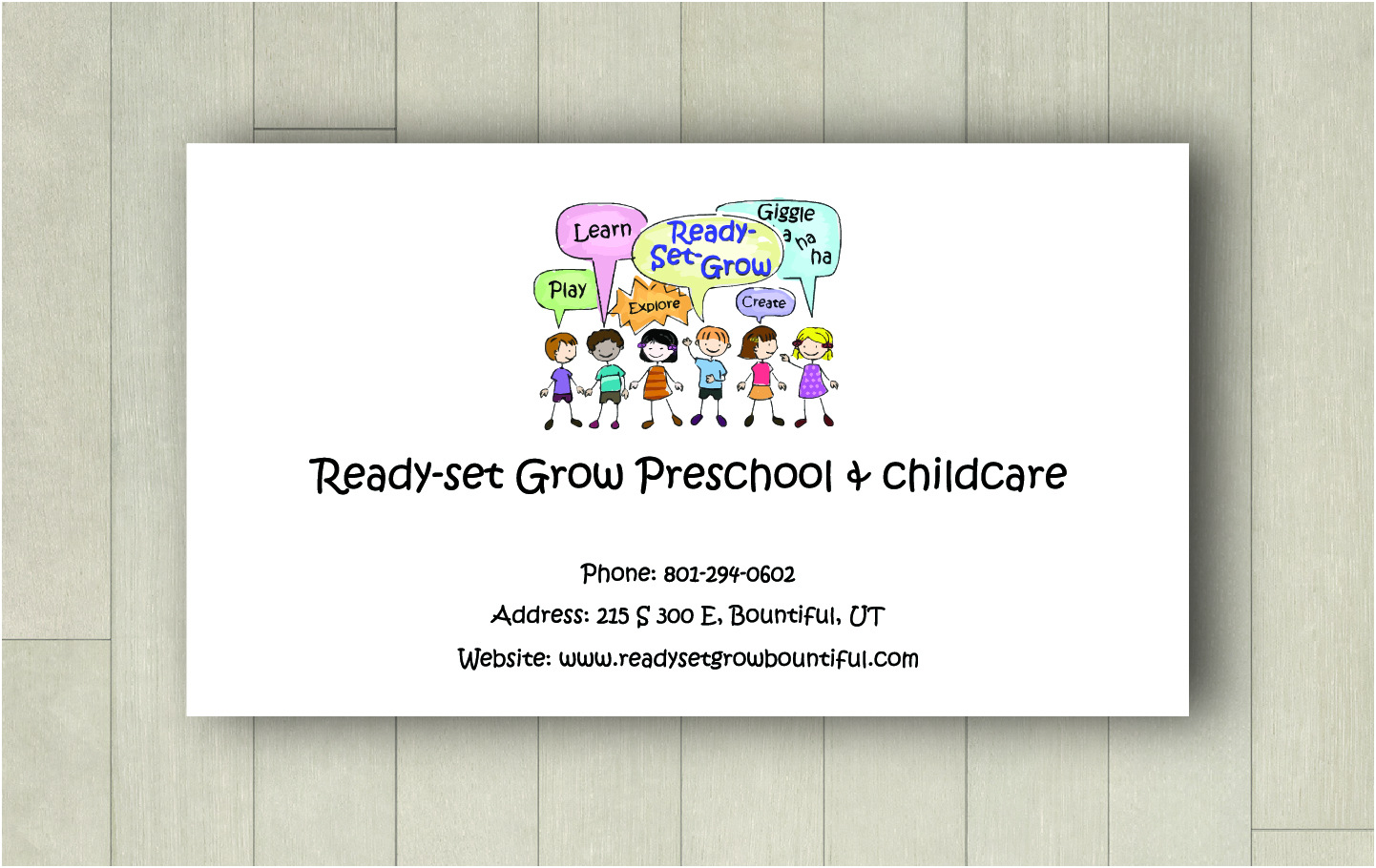 1442x910 Unique Childcare Business Cards Sketch Business Card Ideas - Preschool Sketch