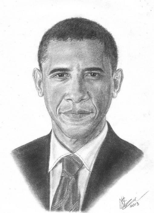509x700 Portrait Of Barack Obama By Supernikolai1996 On Stars Portraits - President Obama Sketch