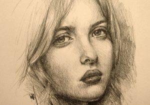 Pretty Face Sketch at PaintingValley.com | Explore collection of Pretty ...