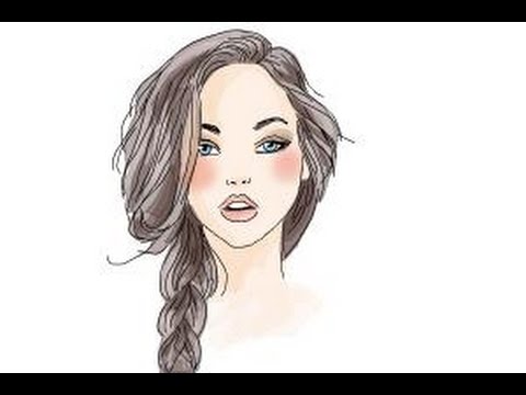 480x360 How To Draw A Pretty Girl - Pretty Woman Sketch