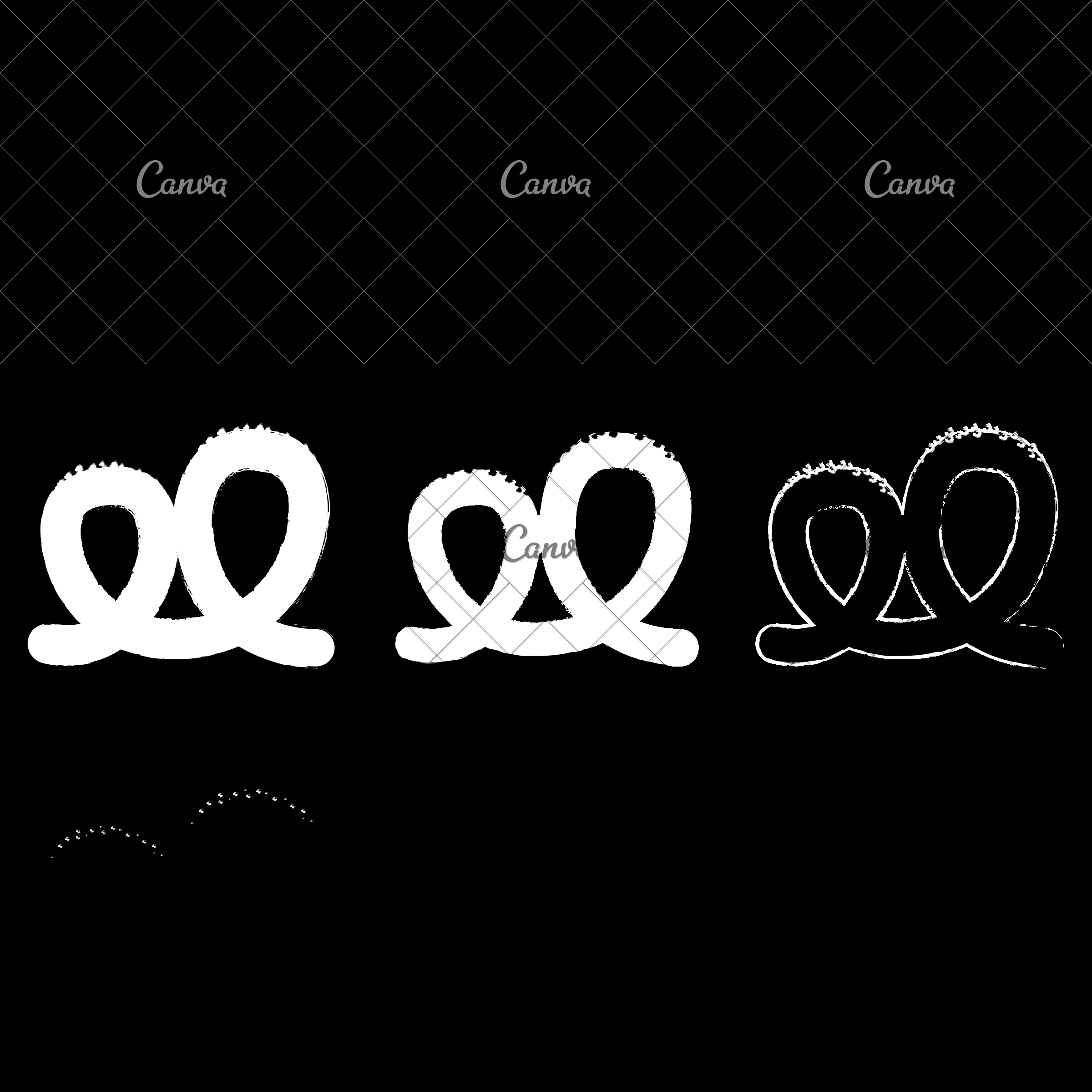 2400x2400 Pretzel Bread Sketch - Pretzel Sketch