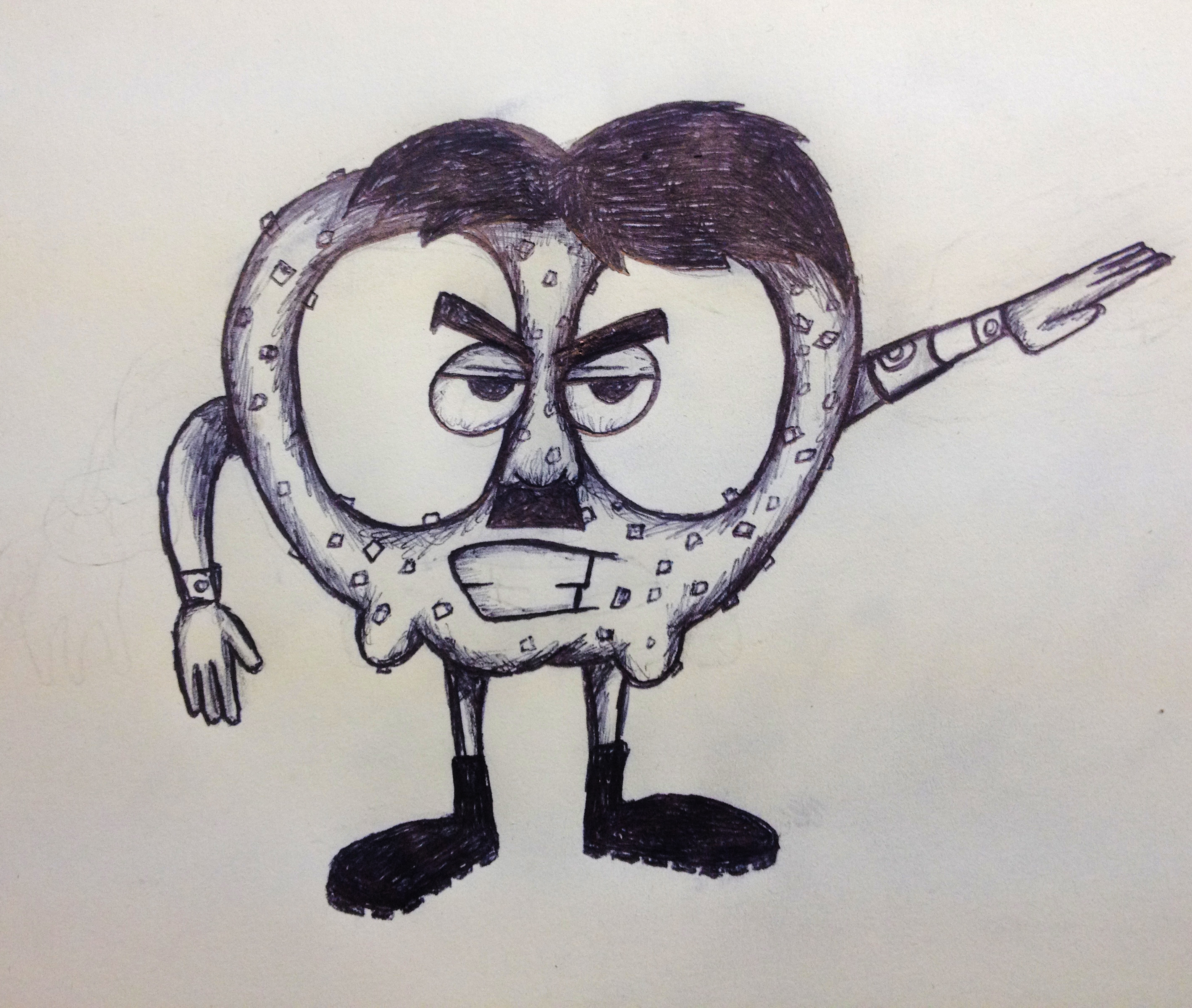 2838x2400 Pretzel Fuhrer Sketch - Pretzel Sketch