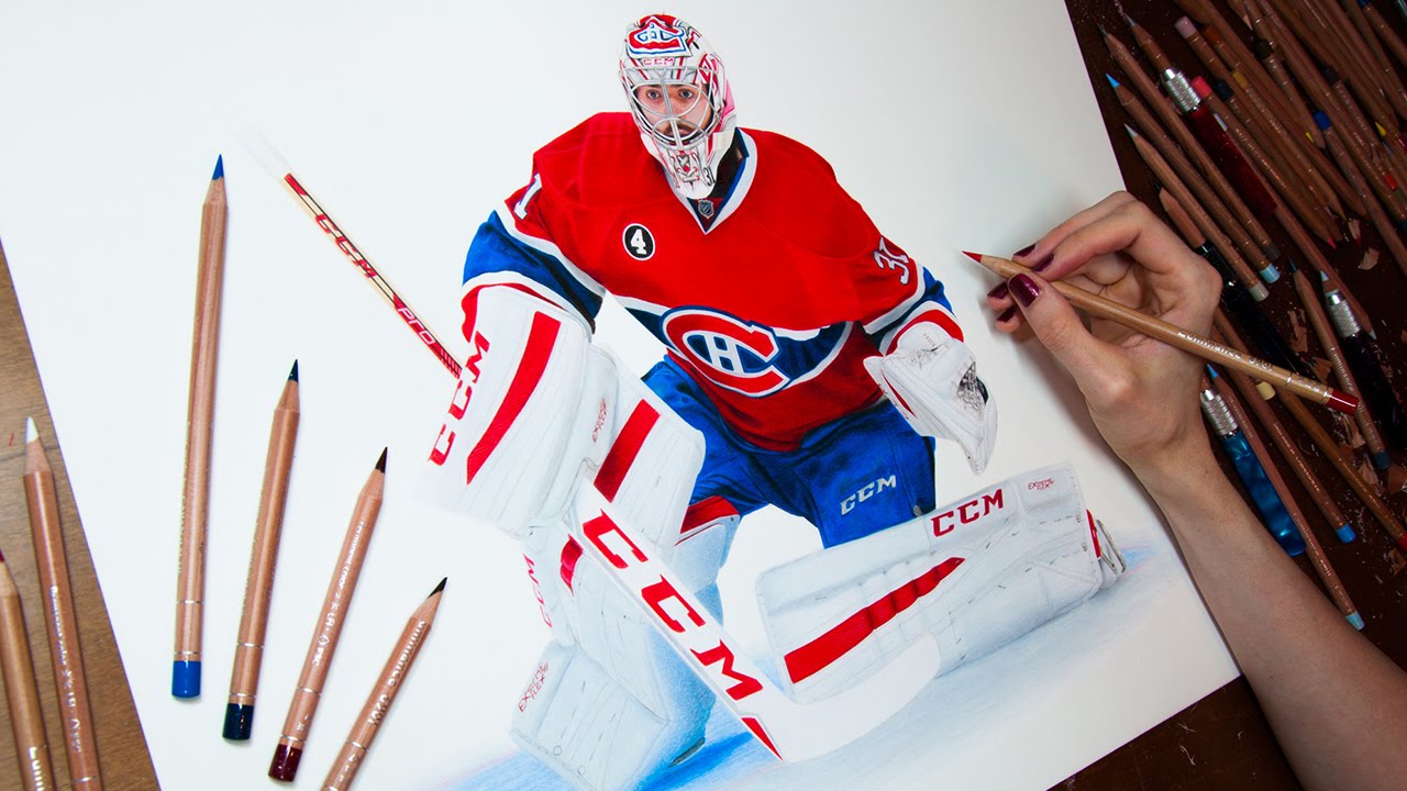 1280x720 Drawing Carey Price - Price Sketch