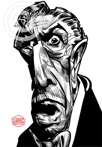 350x500 Vincent Price Sketch By Russ Cook Famous People Cartoon Toonpool - Price Sketch