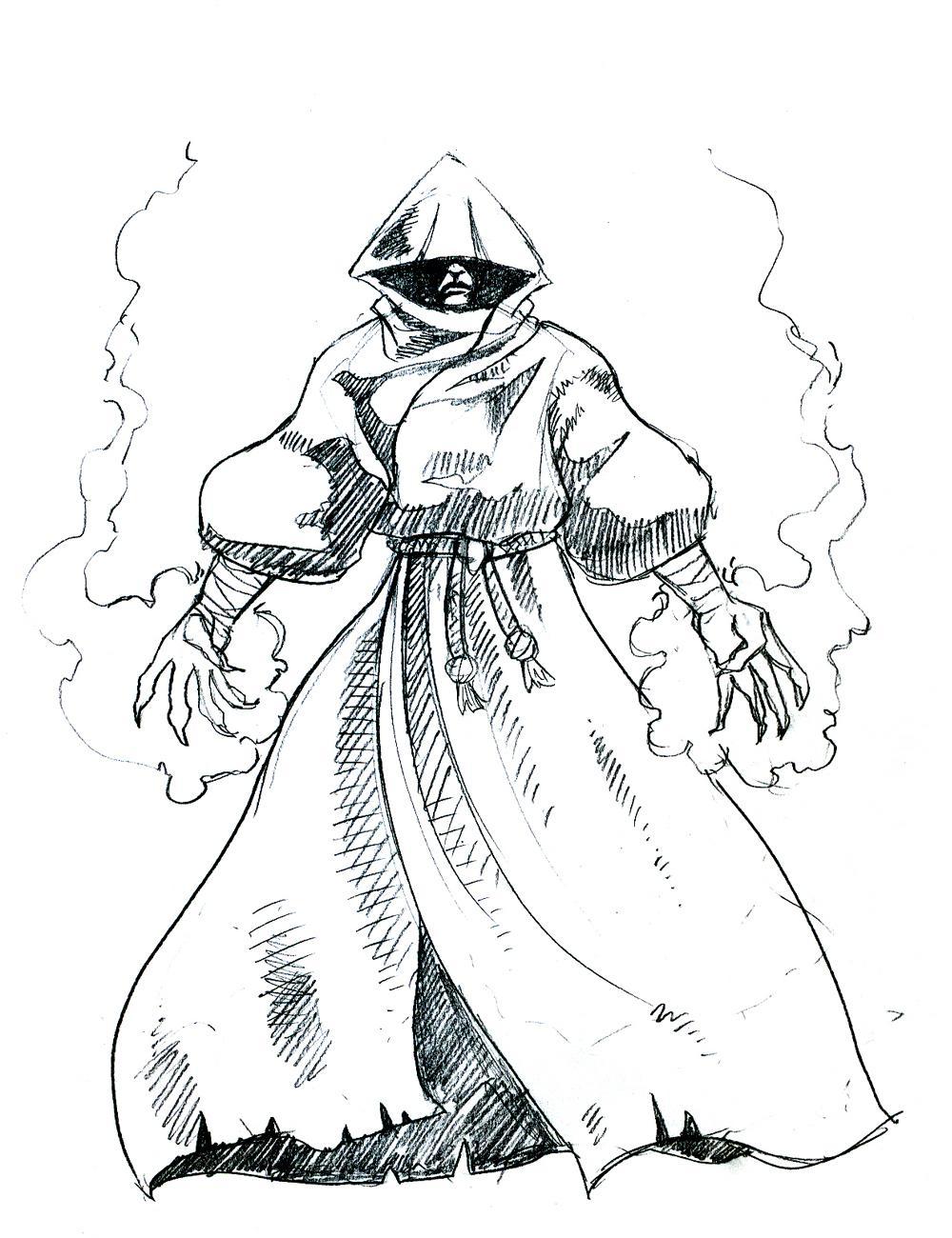 1000x1300 Image - Priest Sketch