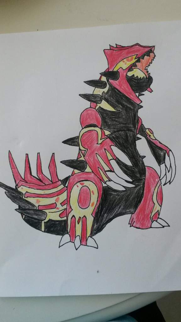576x1024 Primal Groudon Drawing Anime Amino - Primal Groudon Sketch