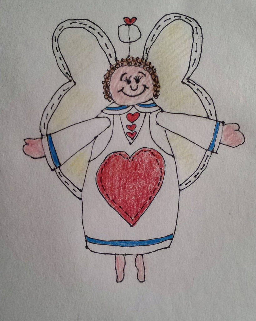 819x1024 Primitive Angel. Just A Sketch Test For Some Future - Primitive Sketch