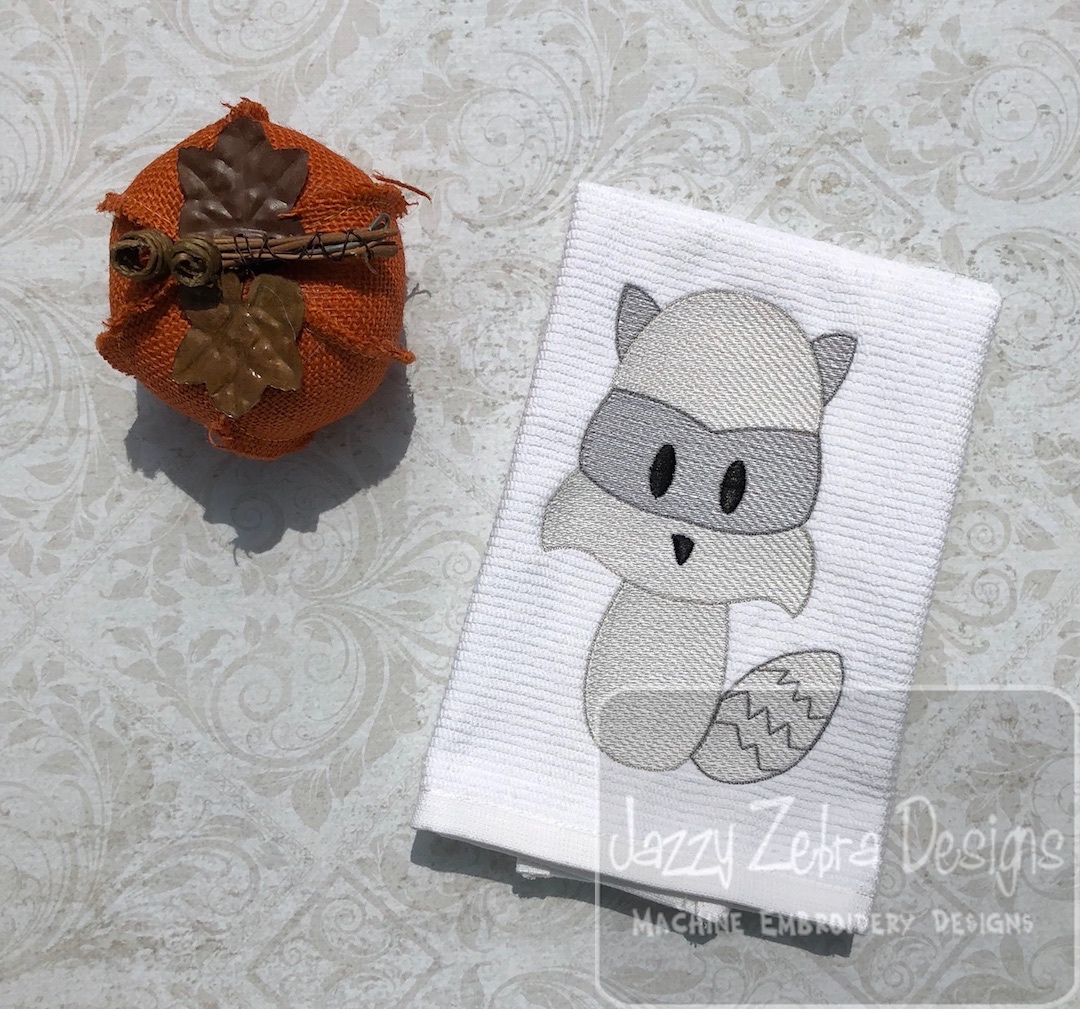 1080x1009 Raccoon Primitive Sketch Embroidery Design - Primitive Sketch