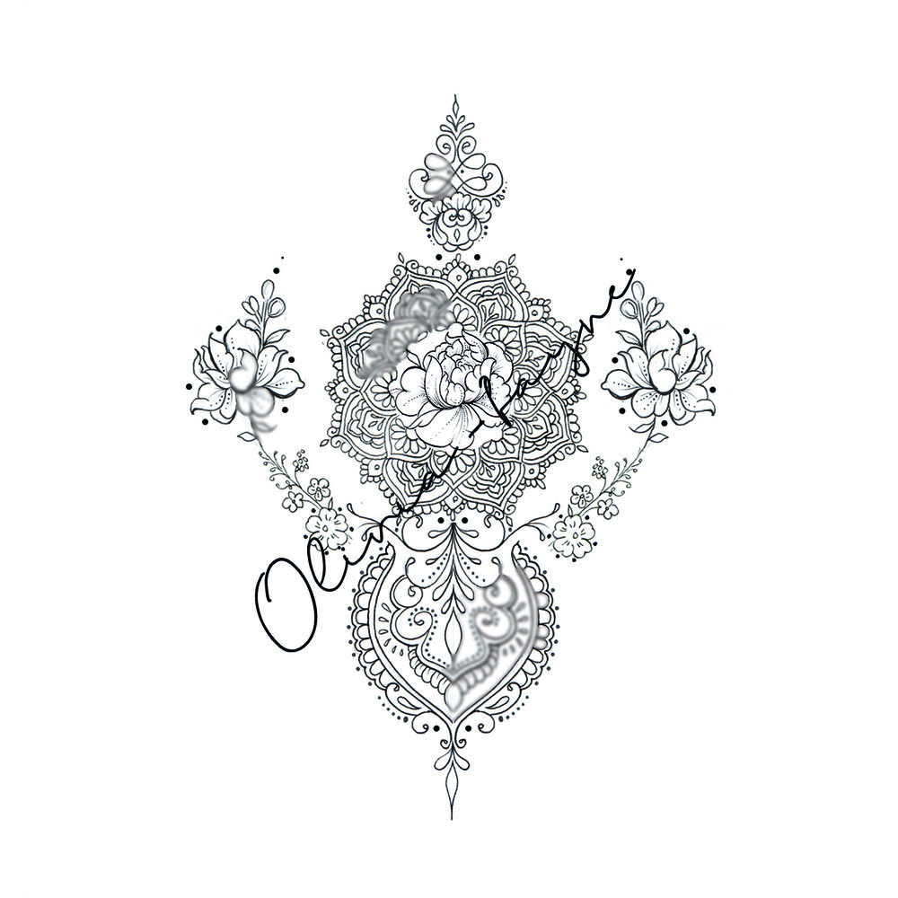 1000x1000 Primrose Olivia Fayne Tattoo Design - Primrose Sketch