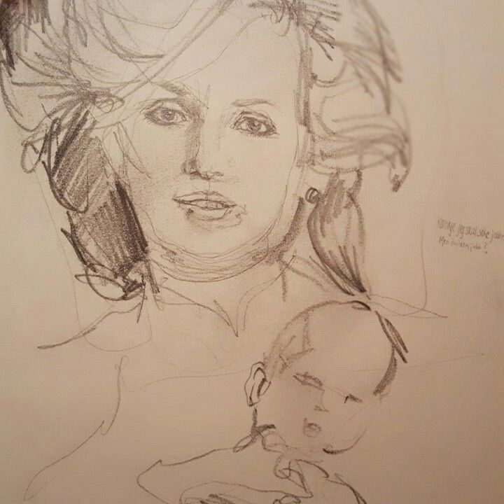 720x720 Graphite Sketch - Prince And Princess Sketch