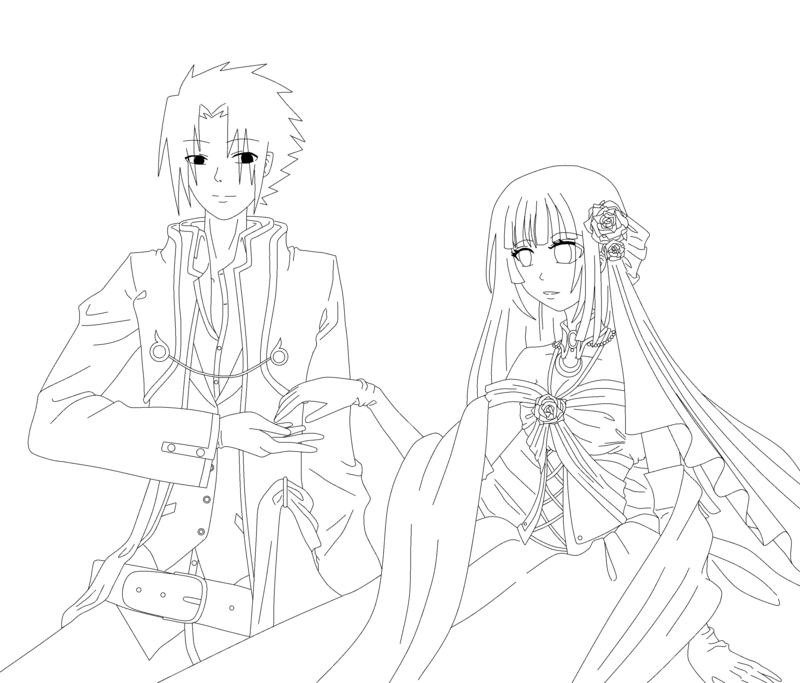 800x683 Prince And Princess - Prince And Princess Sketch