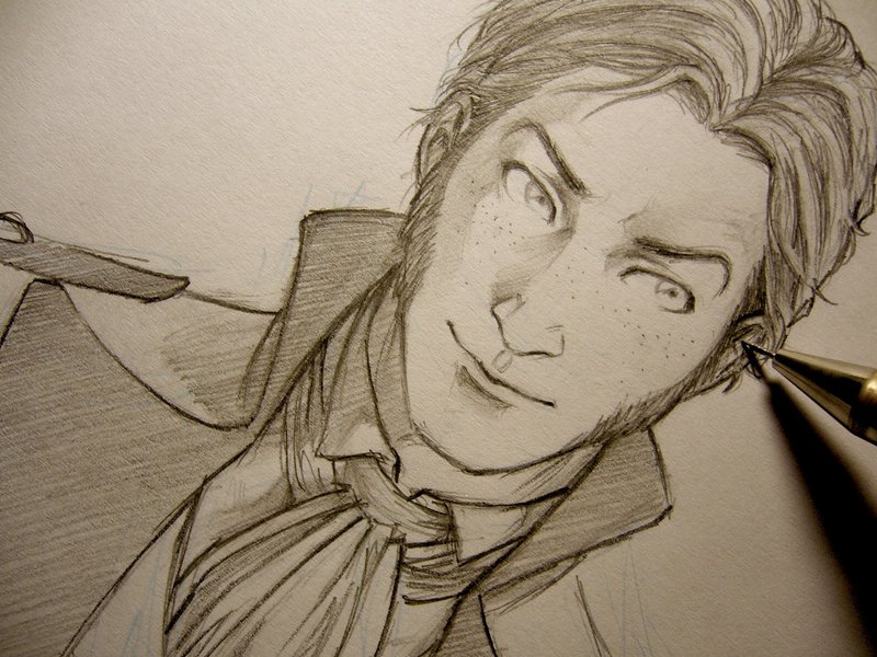 800x600 Frozen - Prince Sketch