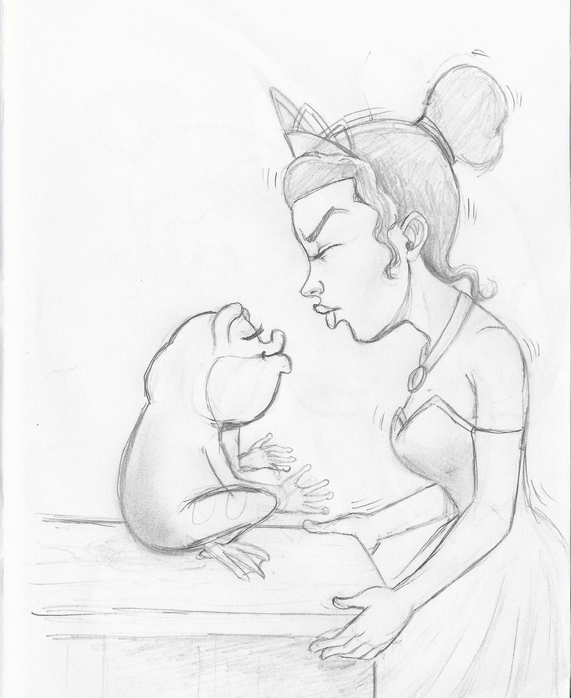 809x988 Princess And The Frog - Princess And The Frog Sketch