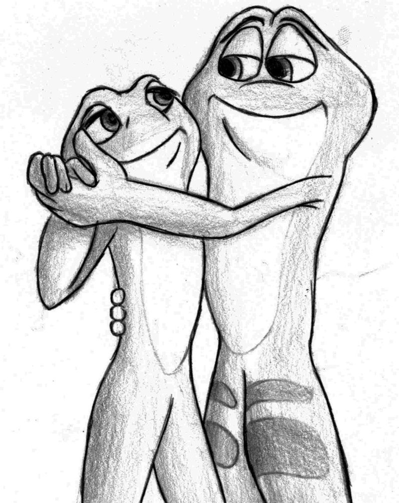 797x1003 Princess And The Frog By Katnay - Princess And The Frog Sketch