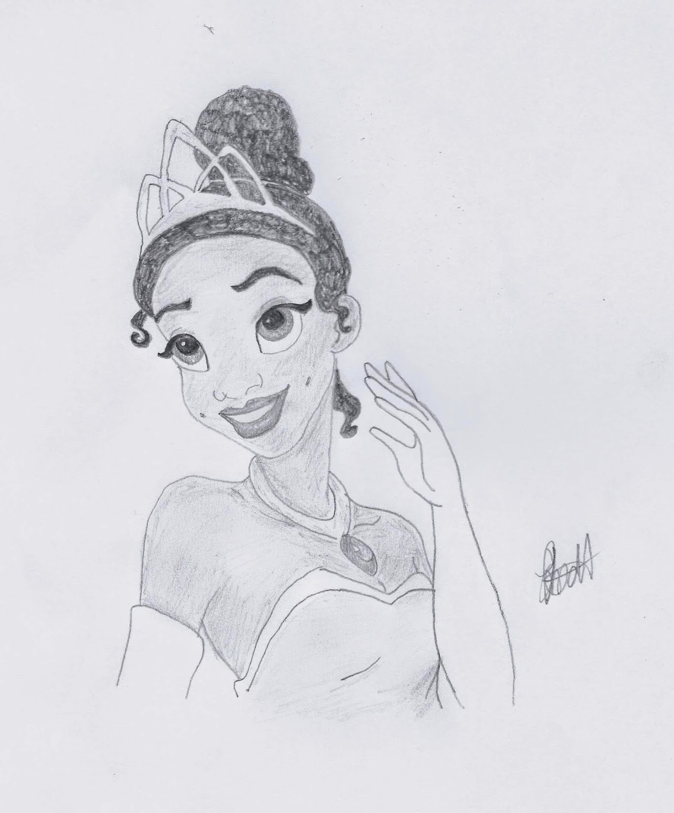 1327x1600 Who Is Your Favourite Disney Character Jo Linsdell - Princess And The Frog Sketch