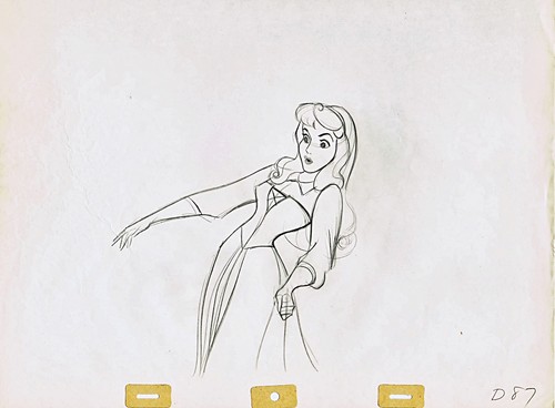 Princess Aurora Sketch at PaintingValley.com | Explore collection of ...