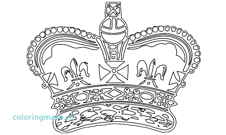 720x432 Crown Coloring - Princess Crown Sketch