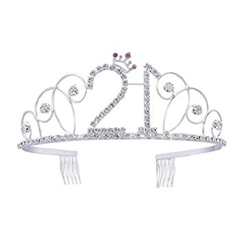 355x355 Sppry Crystal Tiara With Comb - Princess Crown Sketch