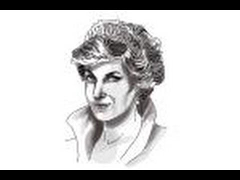 480x360 How To Draw Princess Diana - Princess Diana Sketch