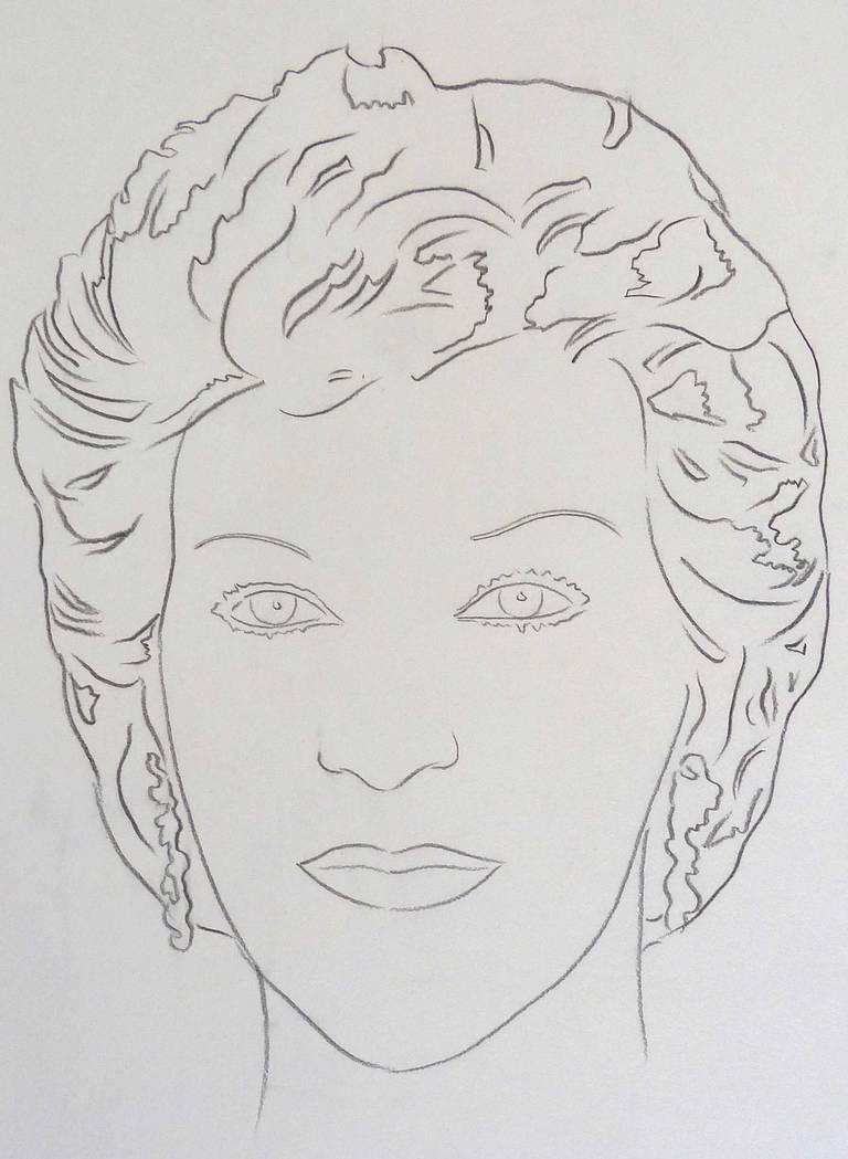 Princess Diana Sketch at Explore collection of