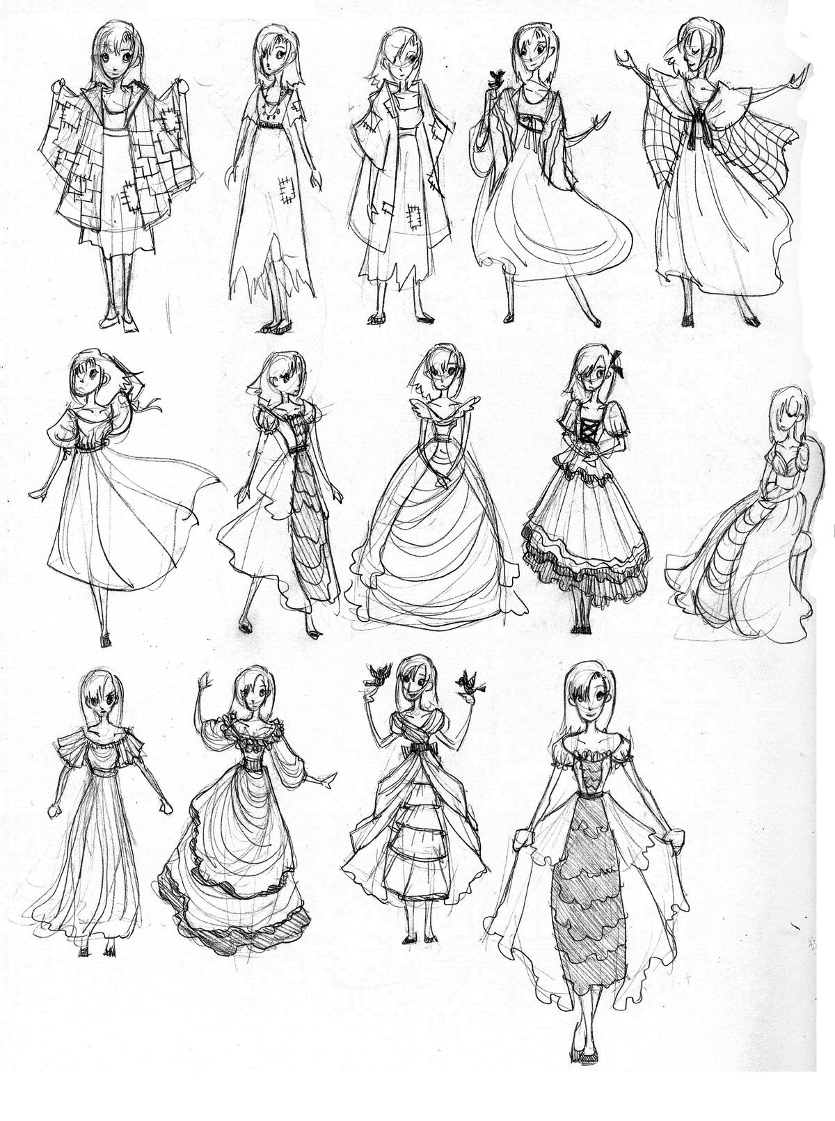 1200x1611 Princess Dress Designs Sketches Designer Dresses - Princess Dress Sketch