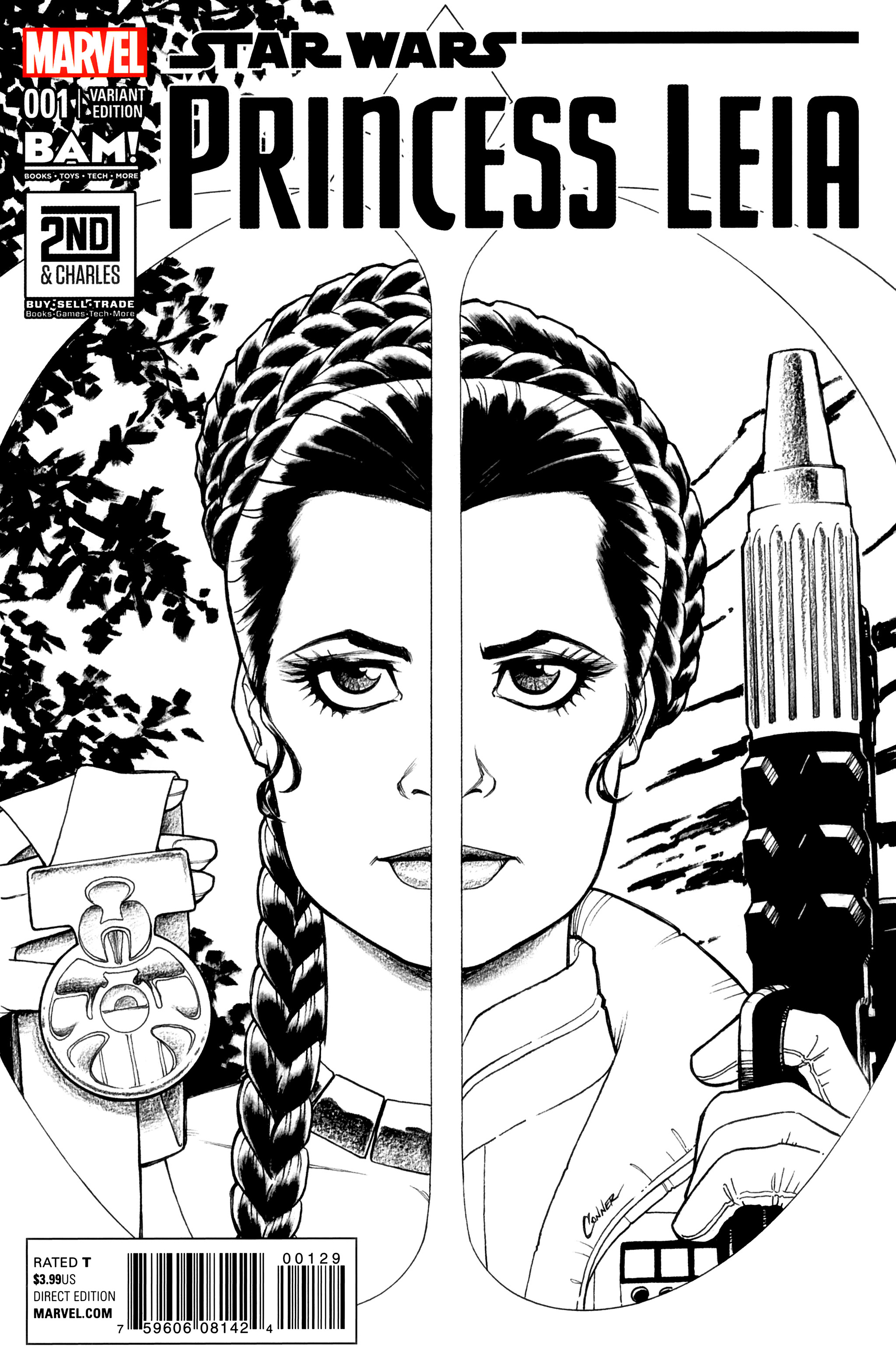 2048x3126 Image - Princess Leia Sketch