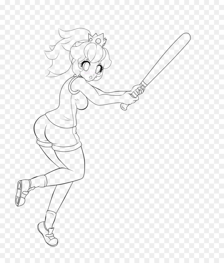 900x1060 Line Art Princess Peach Drawing Fan Art Sketch - Princess Peach Sketch
