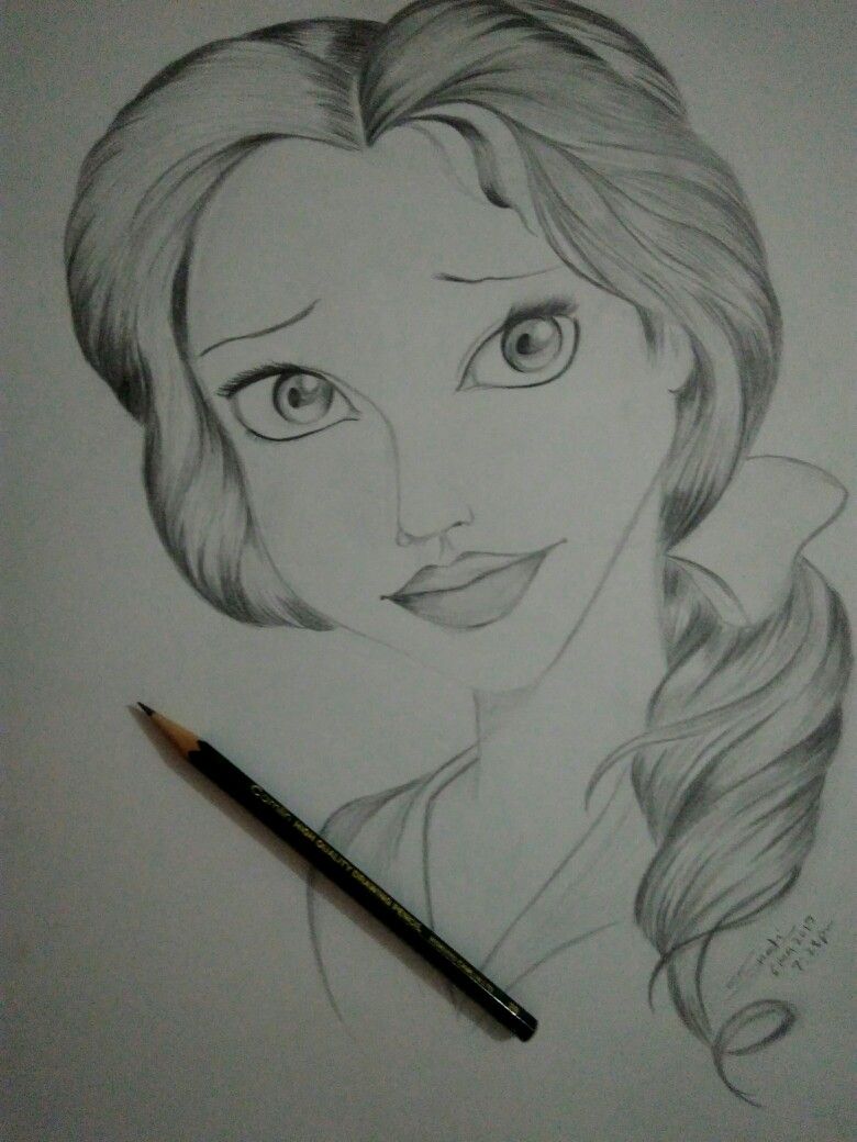 780x1040 Disney Princess Pencil Sketch Blue Sketches - Princess Pencil Sketch