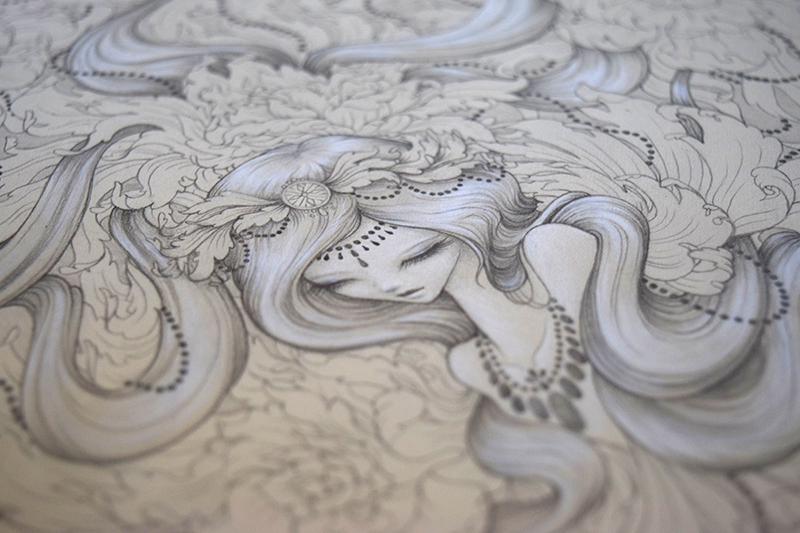 800x533 Harmony Gong Peony Princess Sketch - Princess Sketch