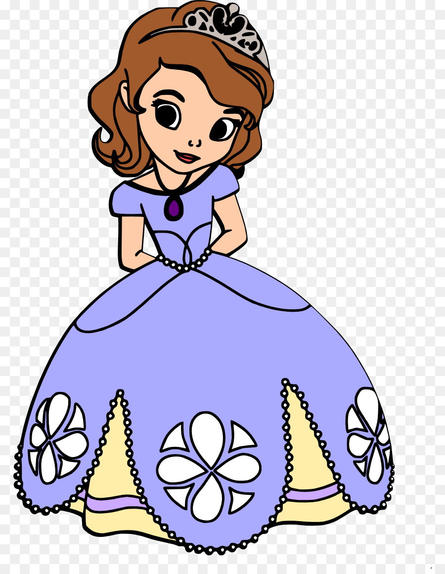 900x1160 Disney Princess Drawing Clip Art - Princess Sofia Sketch