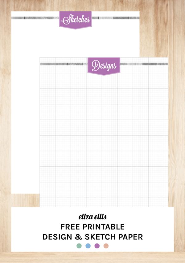600x849 Free Printable Sketch And Design Paper By Eliza Ellis For Sewing - Printable Sketch Paper