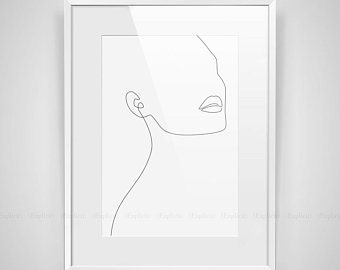 340x270 Line Drawing Etsy - Printable Sketch Pictures