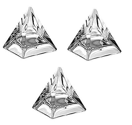 425x404 Kriwin 3 Glass Pyramidprism Set Vaastu Fengshui Gift Items - Prism Sketch