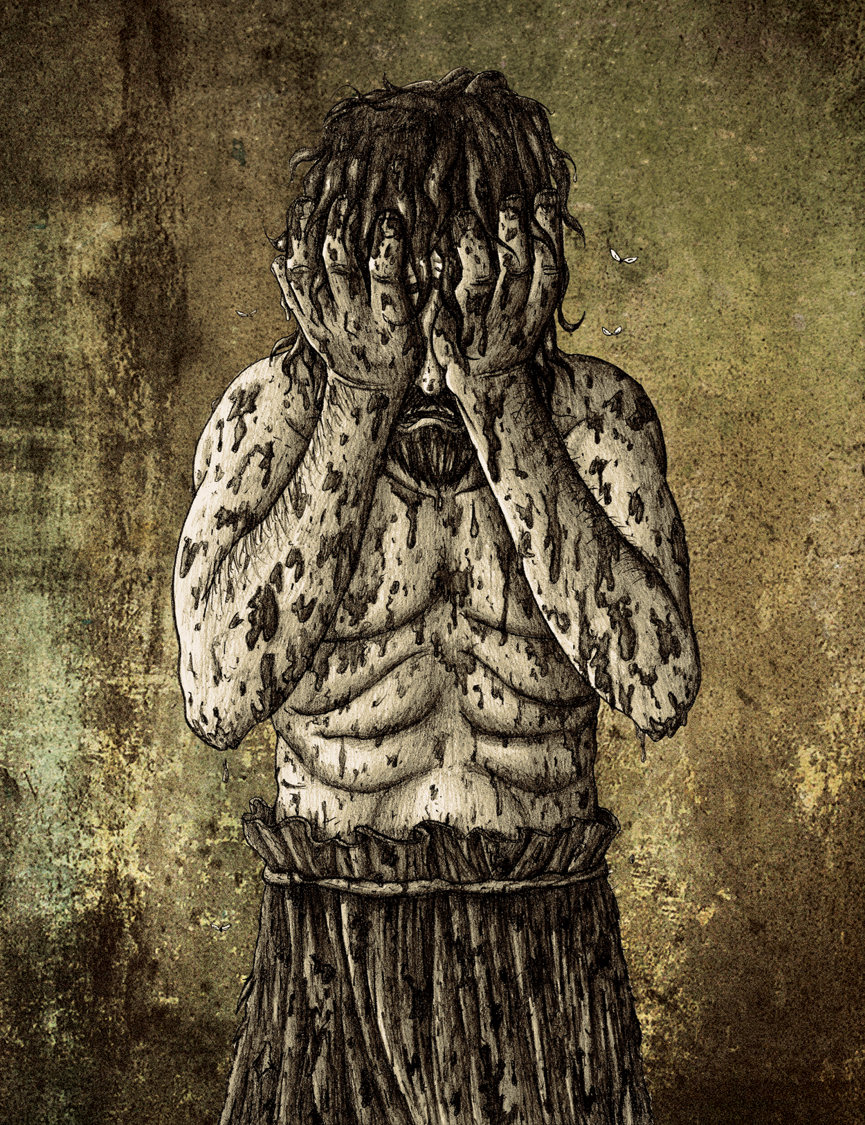 1250x1625 Prodigal Son In The Mud - Prodigal Son Sketch