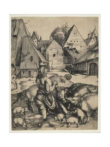 366x488 The Prodigal Son, 1496 Giclee Print By Albrecht - Prodigal Son Sketch