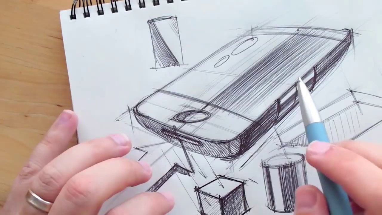 1280x720 How To Draw Product Design Sketching. - Product Design Sketches