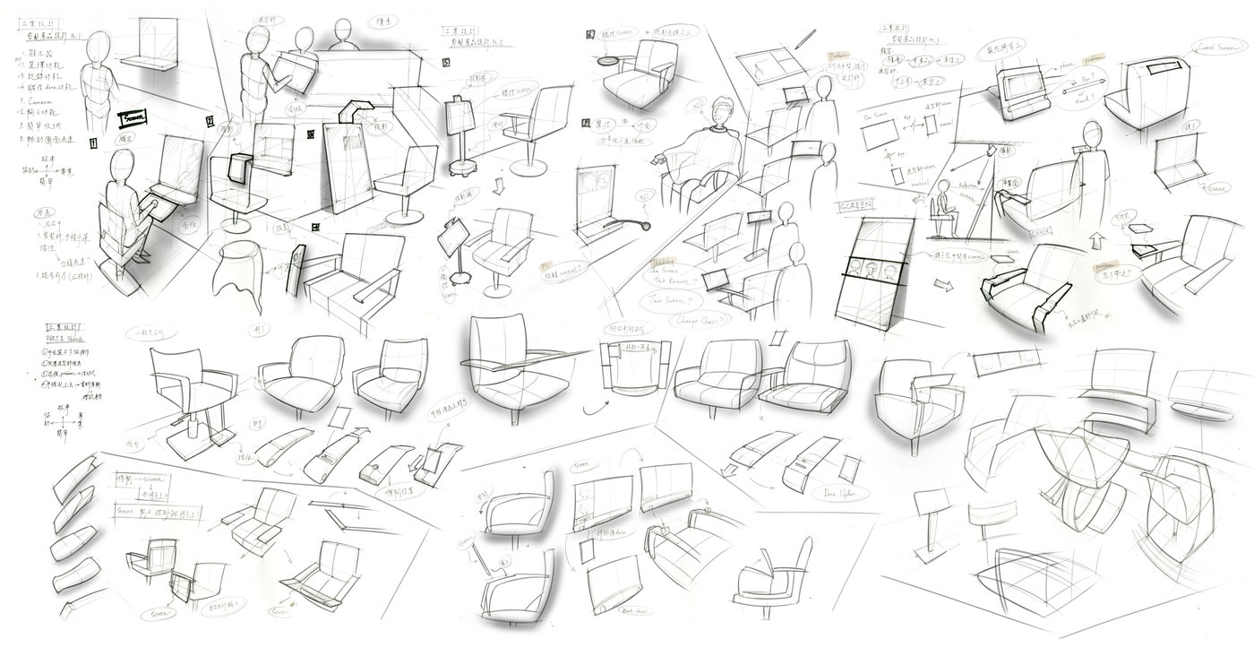 1400x732 Product Idea Sketch By Willis Chen - Product Sketch