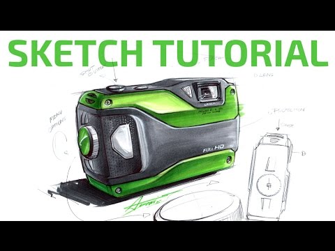 480x360 2 Sketch Tutorial By Adonis Alcici - Product Sketching Tutorial