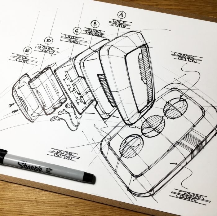 Product Sketching Tutorial at PaintingValley.com | Explore collection ...