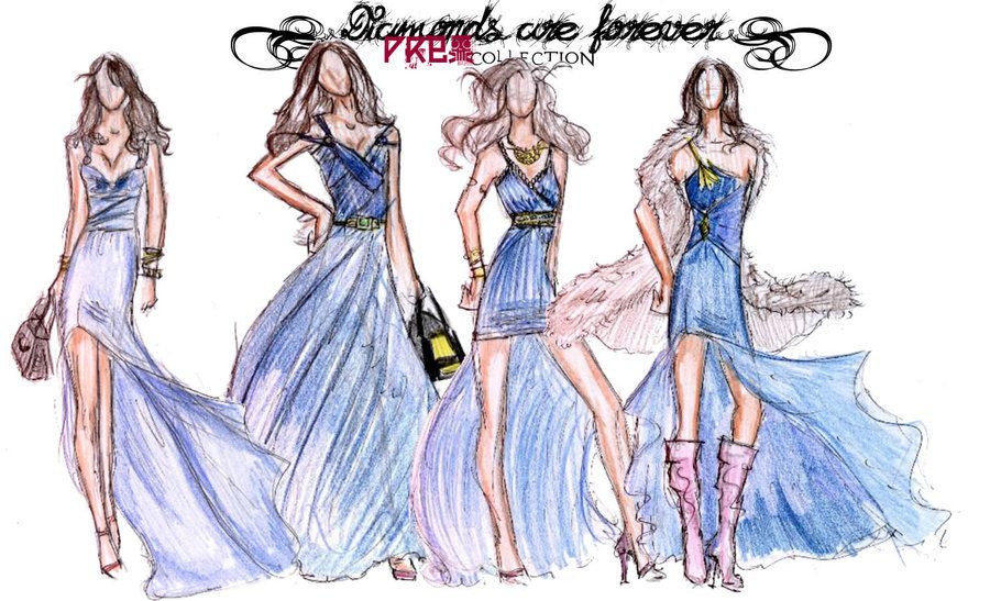 900x547 Image Result For Eric Turro Illustrations Silhouette - Professional Fashion Sketches