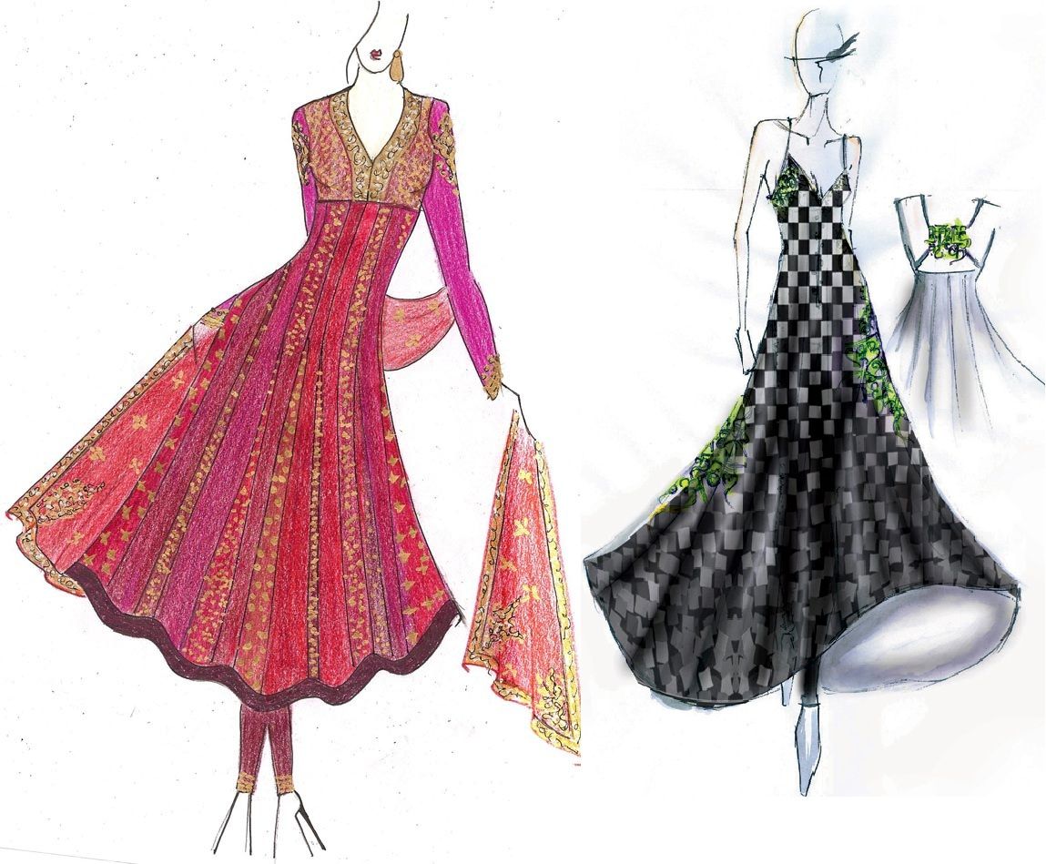 1149x949 Professional Fashion Designing Sketches Cdctp Illustrations - Professional Fashion Sketches