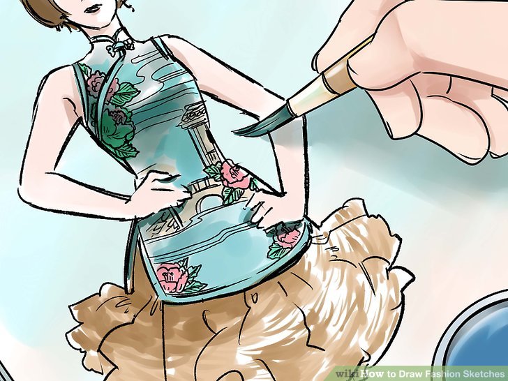 728x546 The Simplest Way To Draw Fashion Sketches - Professional Fashion Sketches