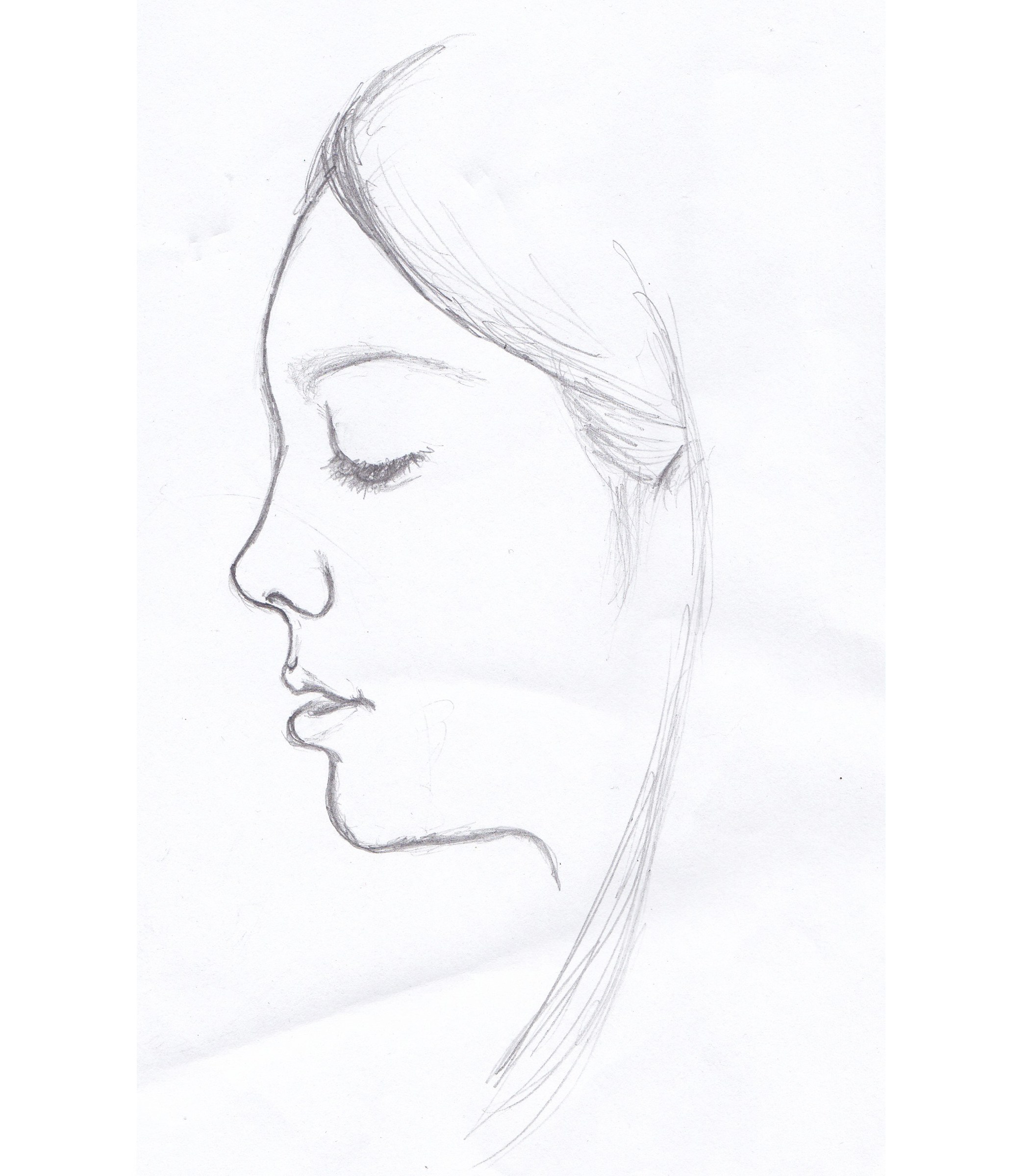 2101x2400 Isabella Ampdamiano Profile Sketches - Profile Sketch