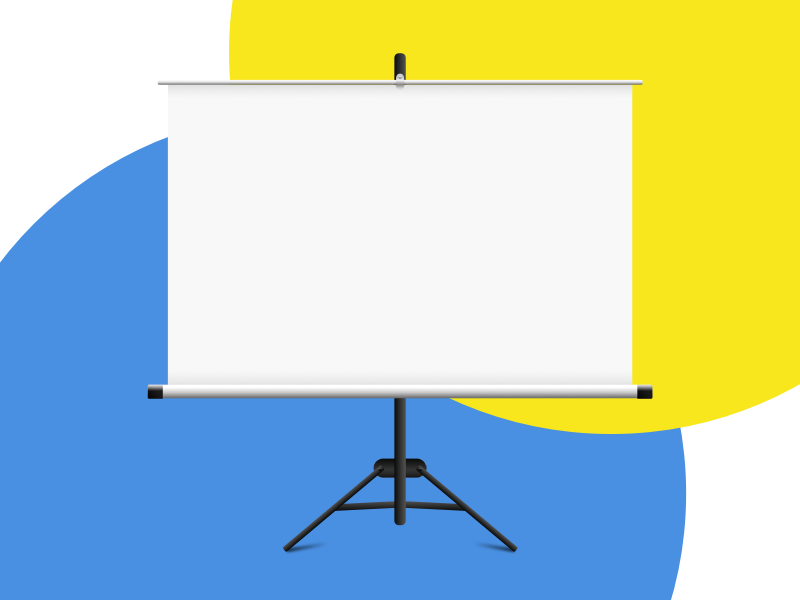 800x600 Projector Screen Sketch Freebie - Projector Sketch