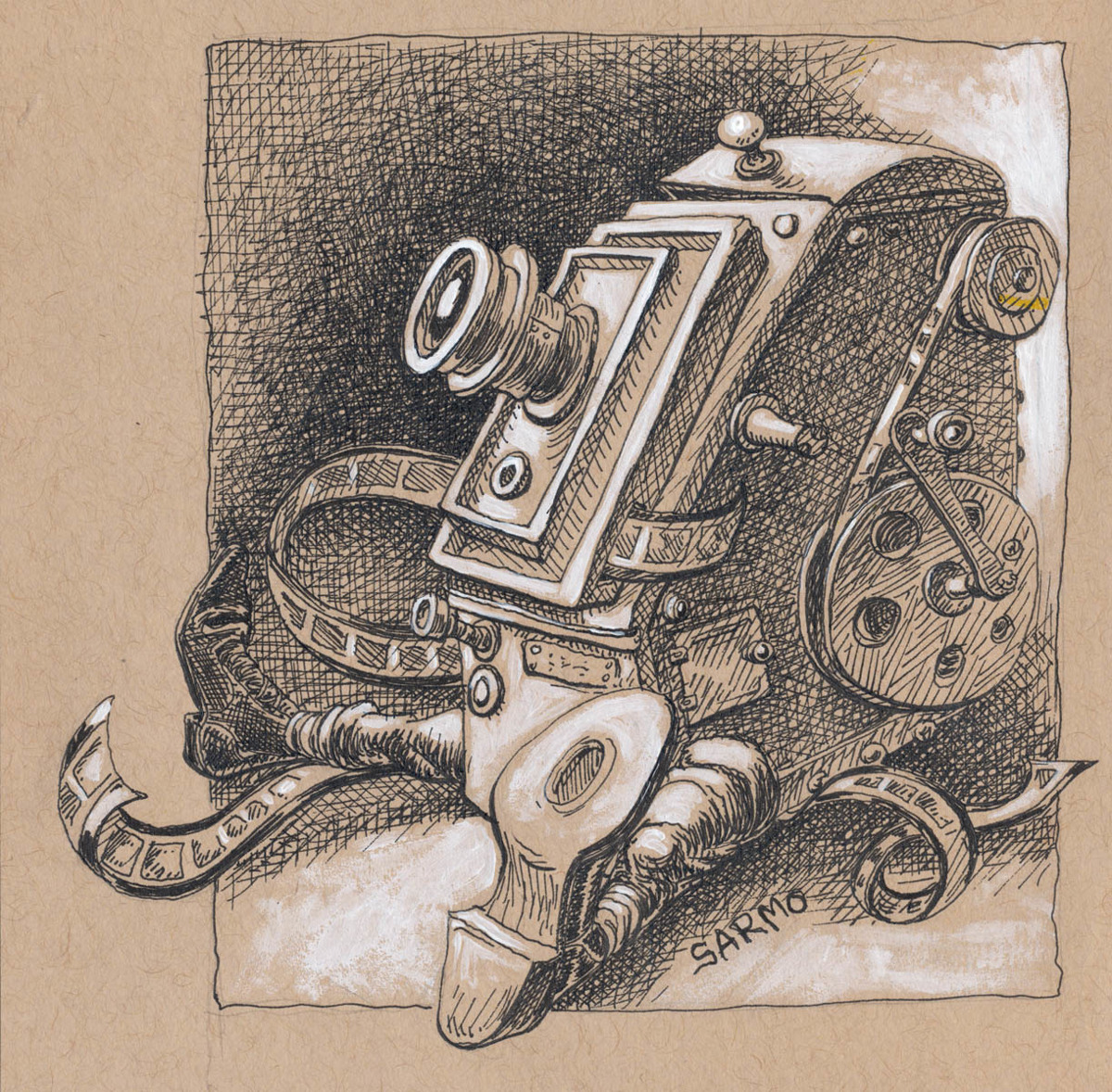 1200x1178 Projector - Projector Sketch